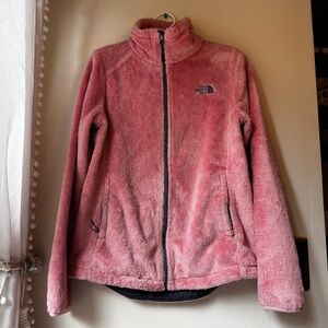 The North Face Women's Soft Pink Teddy Jacket